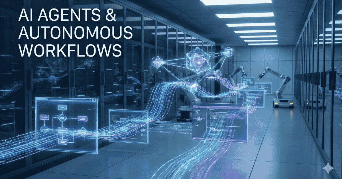 AI Agents & Autonomous Workflows: How Agentic AI Is Redefining Automation