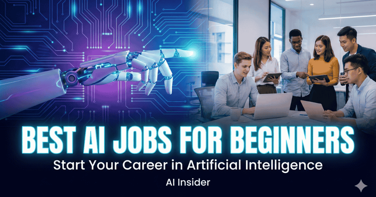 Best AI Jobs for Beginners (2025 Guide)