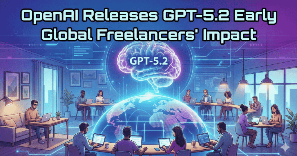 OpenAI Releases GPT-5.2 Early — Here’s What It Means for Global Freelancers