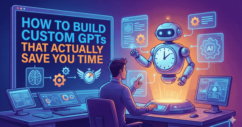 How to Build Custom GPTs That Actually Save You Time
