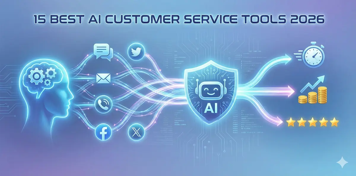 15 Best AI Customer Service Tools in 2026 (Tested & Compared)