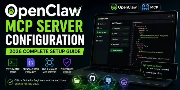 OpenClaw MCP server configuration 2026 — complete setup guide
