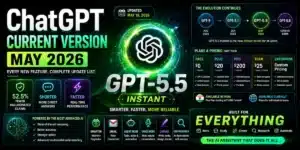 chatgpt current version may 2026 — gpt-5.5 instant new features complete update list