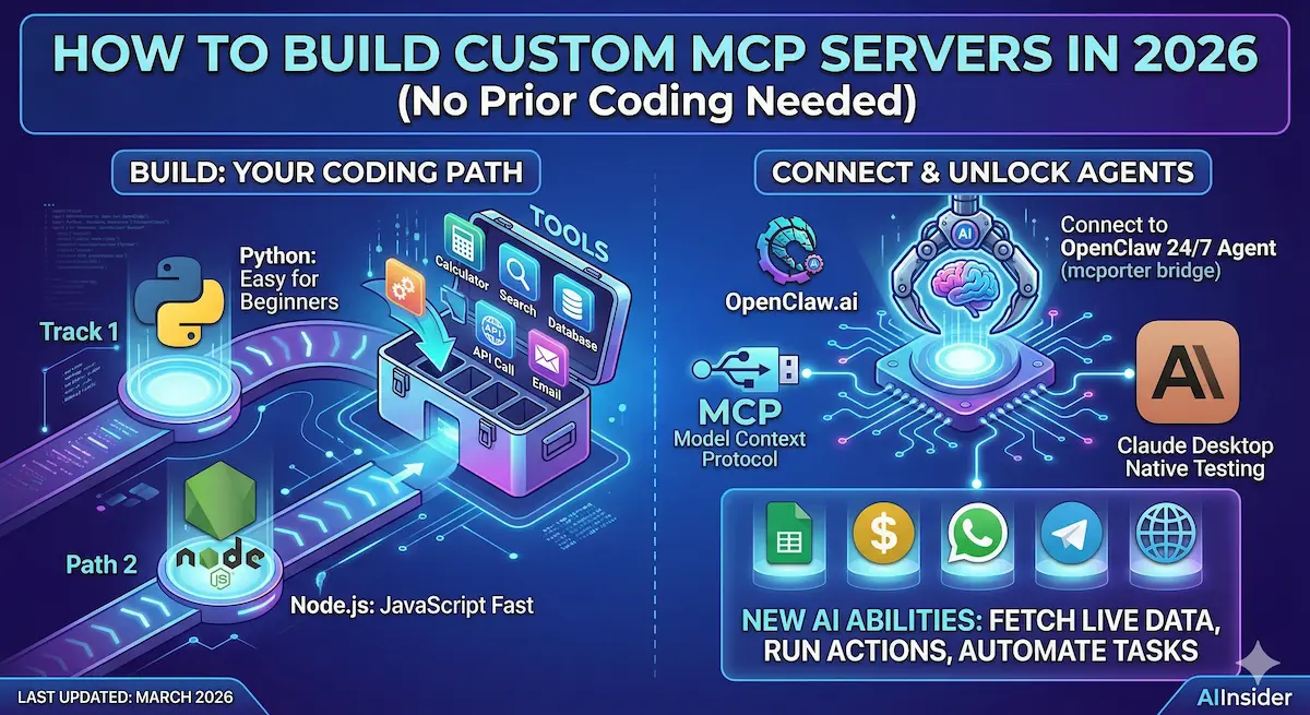 How to Build Custom MCP Servers in 2026 (And Connect Them to OpenClaw)