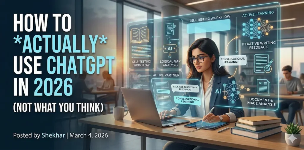 how to actually use chatgpt in 2026