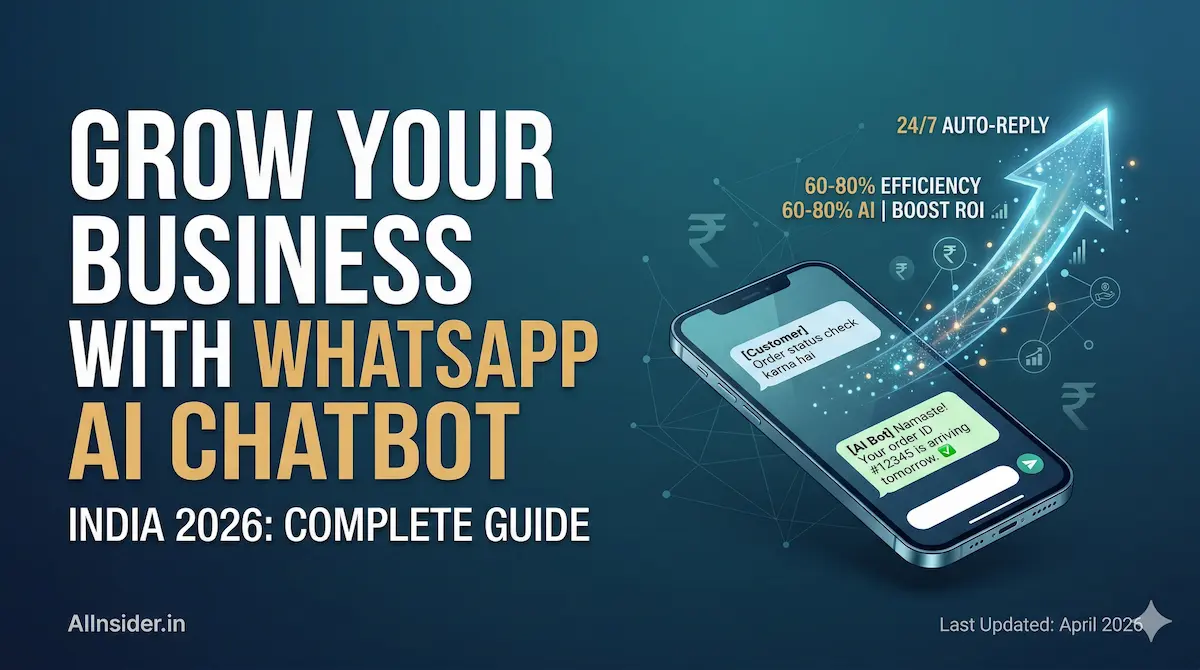 How to Grow Your Business with WhatsApp AI Chatbot in India 2026 — Complete Guide