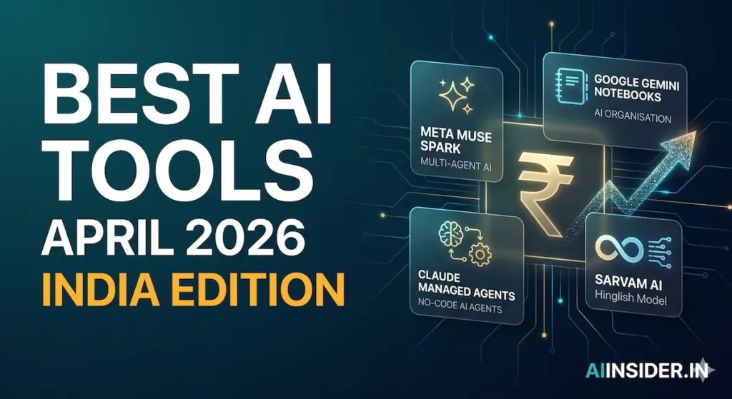 Best AI Tools of April 2026 — 10 Must-Try Tools This Month