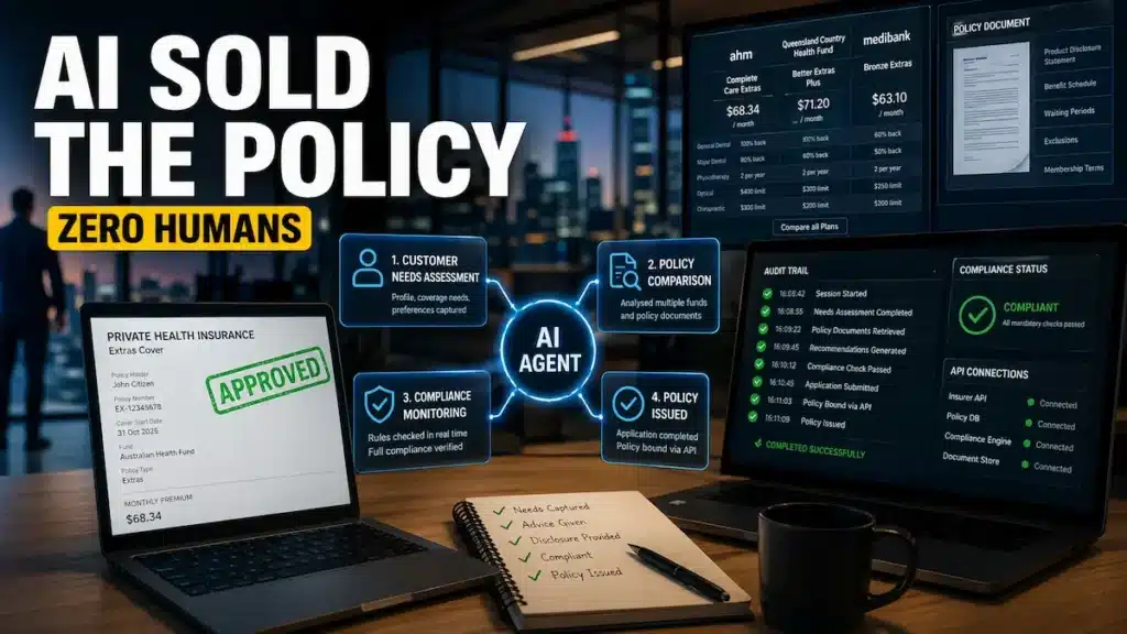How Agentic AI Executed Australia’s First Regulated Insurance Sale — A Konkrd Case Study