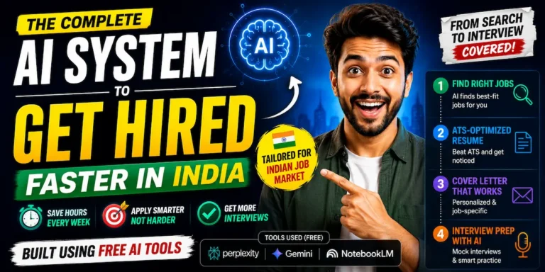 I Used AI to Apply for Jobs in India. Here's Exactly What Happened.