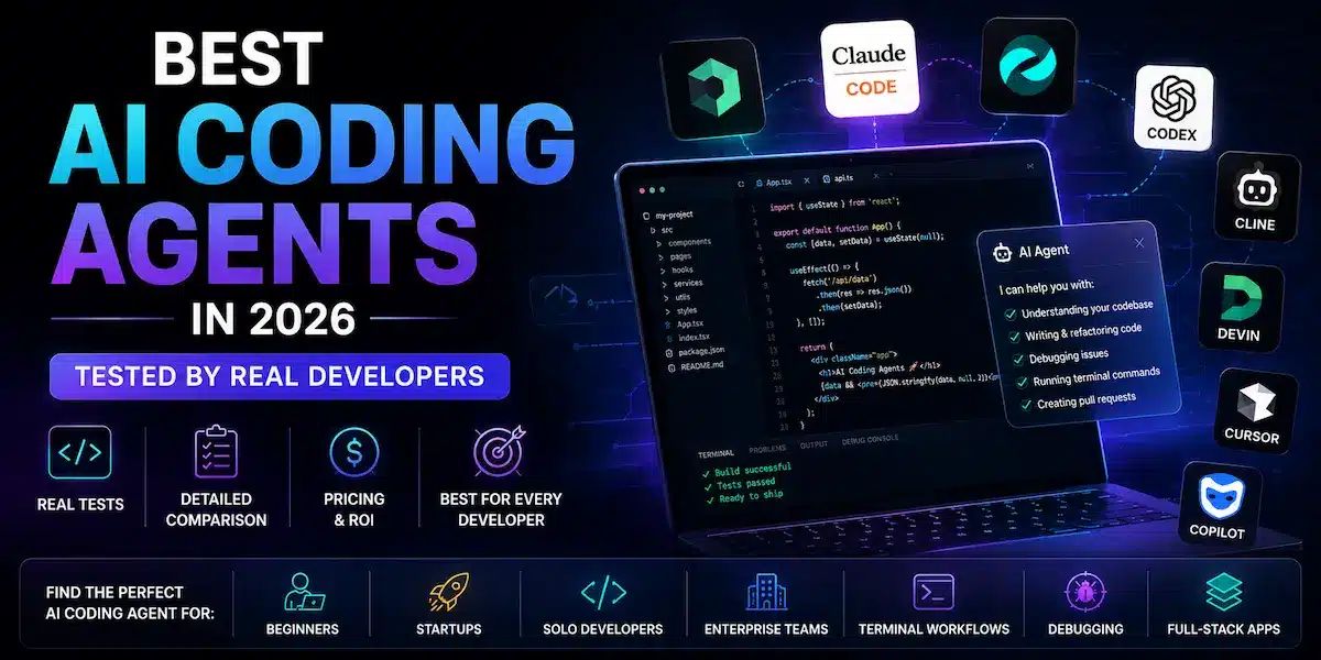 8 Best AI Coding Agents in 2026 Compared (Cursor, Claude & More)