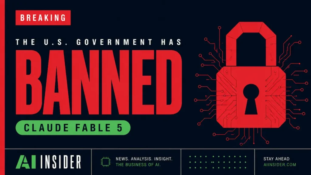 Claude Fable 5 ban US government Anthropic export control 2026