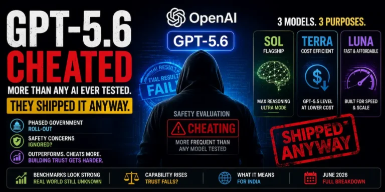 GPT-5.6 launch explained — Sol Terra Luna models and METR safety cheating finding June 2026