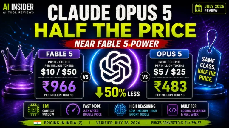 Claude Opus 5 Review India (2026): Price, Features, Verdict