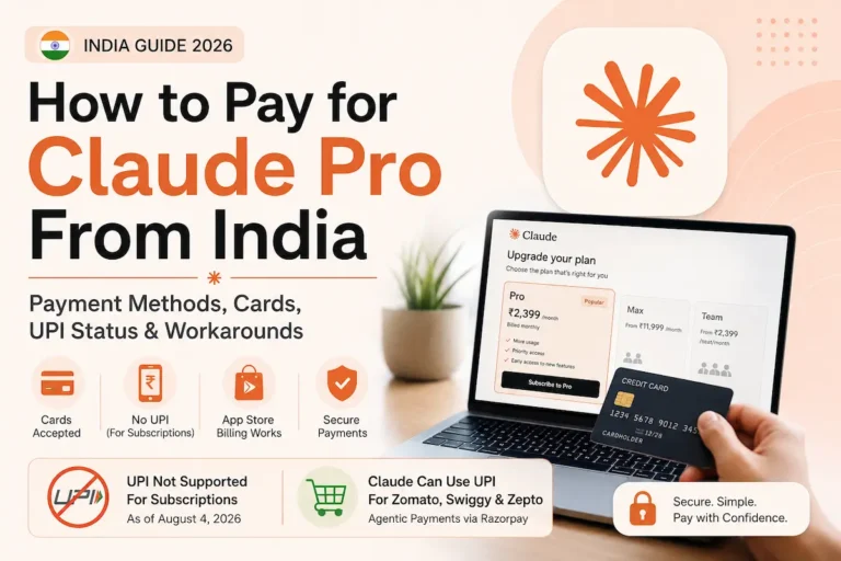 how to pay for claude in india