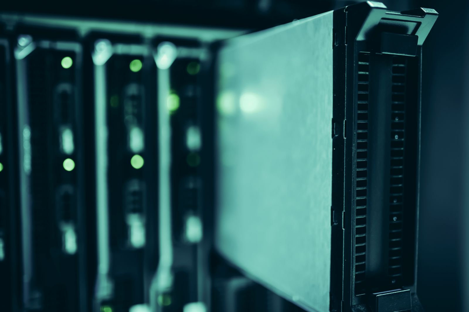 Server racks in a data center representing DeepSeek's new V4.1-Flash model infrastructure